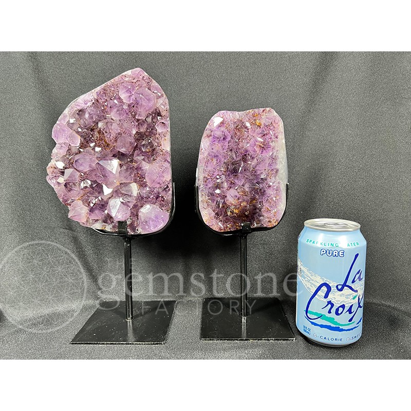 Amethyst Freeform Clusters On Stand